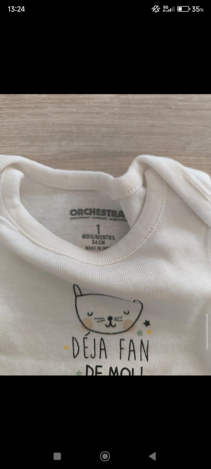Bodies taille 1 mois - photo numéro 4