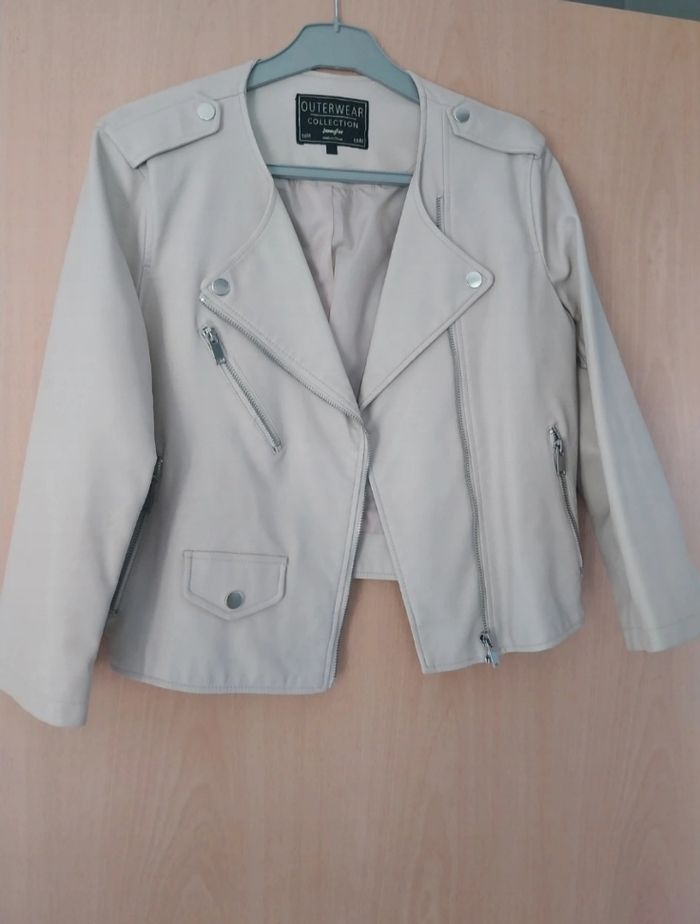 Veste simili cuir - photo numéro 3