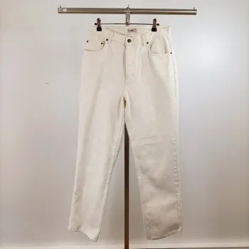 Jean blanc cassé Struggle’S coupe droite 100% coton taille 42 A1499