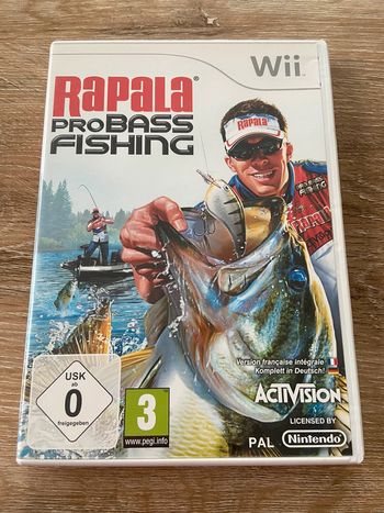 Rapal pro bass fishing nintendo wii