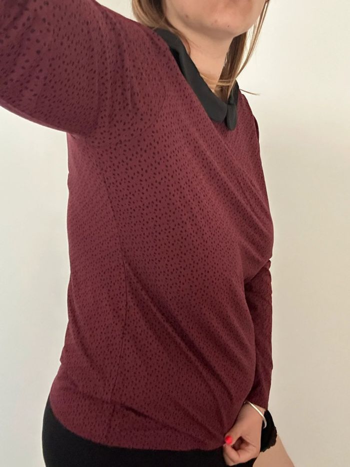 Teeshirt Kiabi avec col Claudine T44 - photo numéro 5