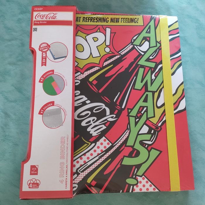 Classeur coca-cola