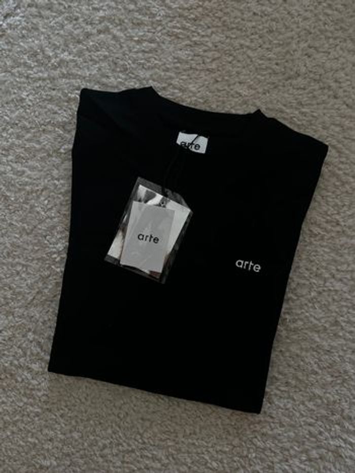 T-shirt Arte Noir Imprimé rose | Neuf | Taille M pour hommes - photo numéro 9