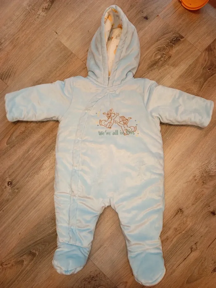 Combinaison pilote Disney tic et tac taille 6mois