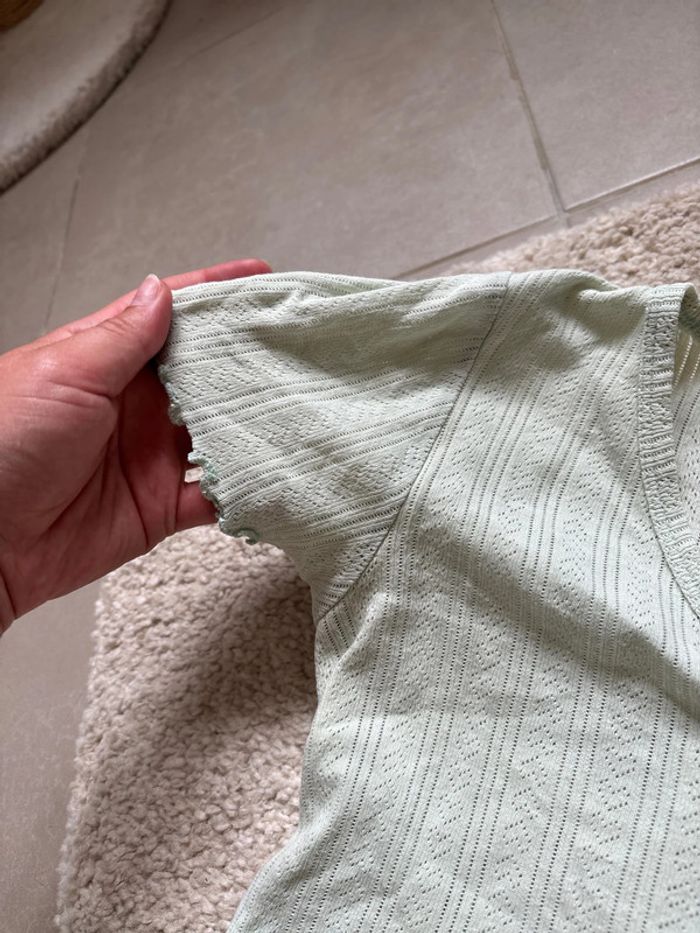 T-shirt vert pale pimkie taille XS - photo numéro 4