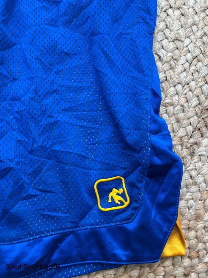 Short Homme And1 Bleu & Jaune S | Très Bon État | Style Sport & Urbain | SM1734 - photo numéro 3
