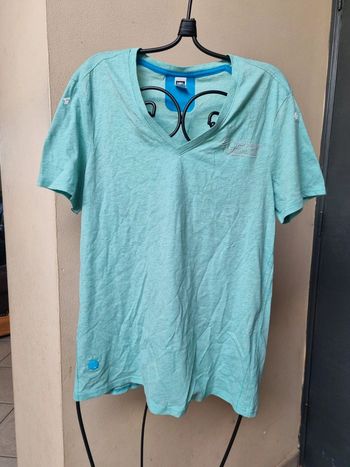 T-shirt turquoise