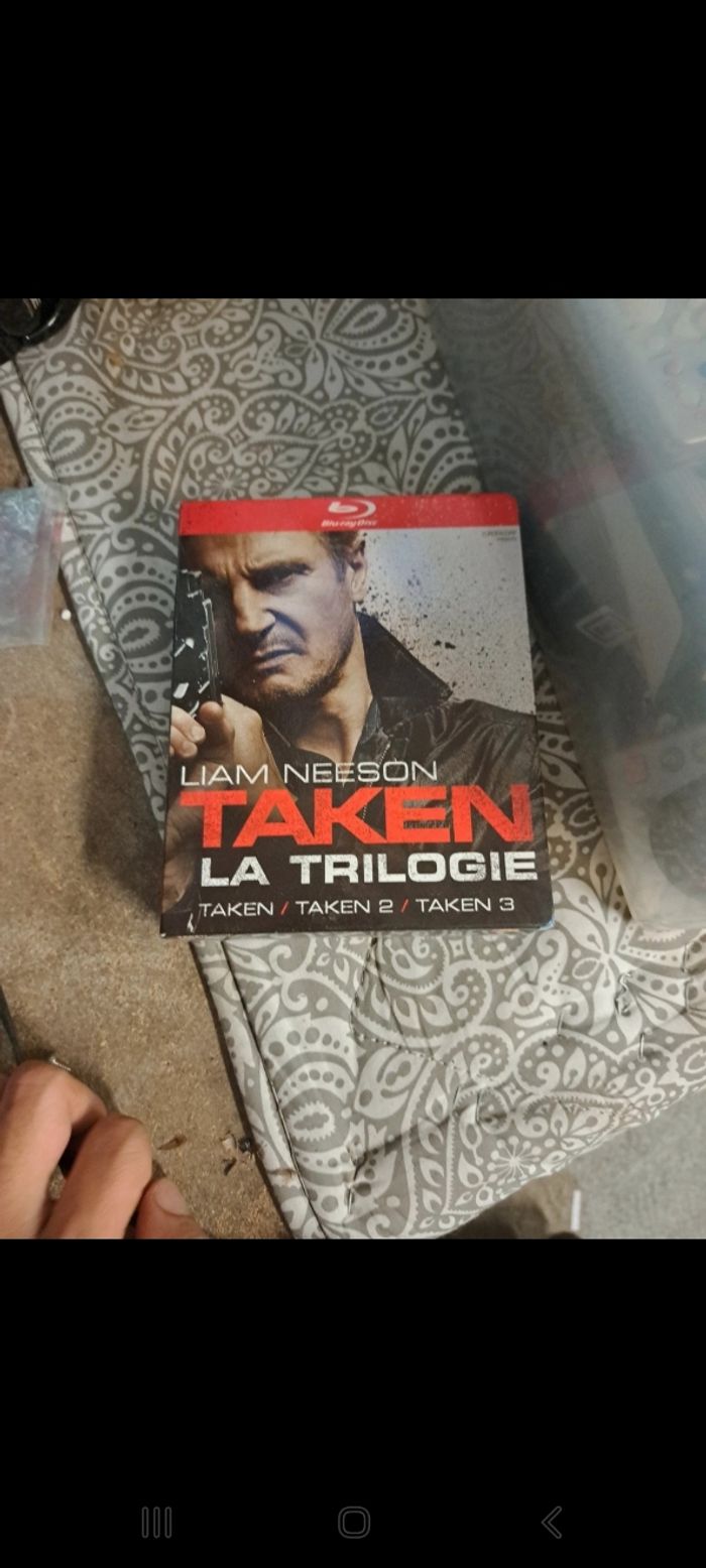 L'intégrale taken la trilogie film Liam neeson Blu-Ray