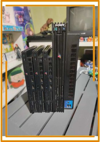 Lot de 4 ps2 pour pièces