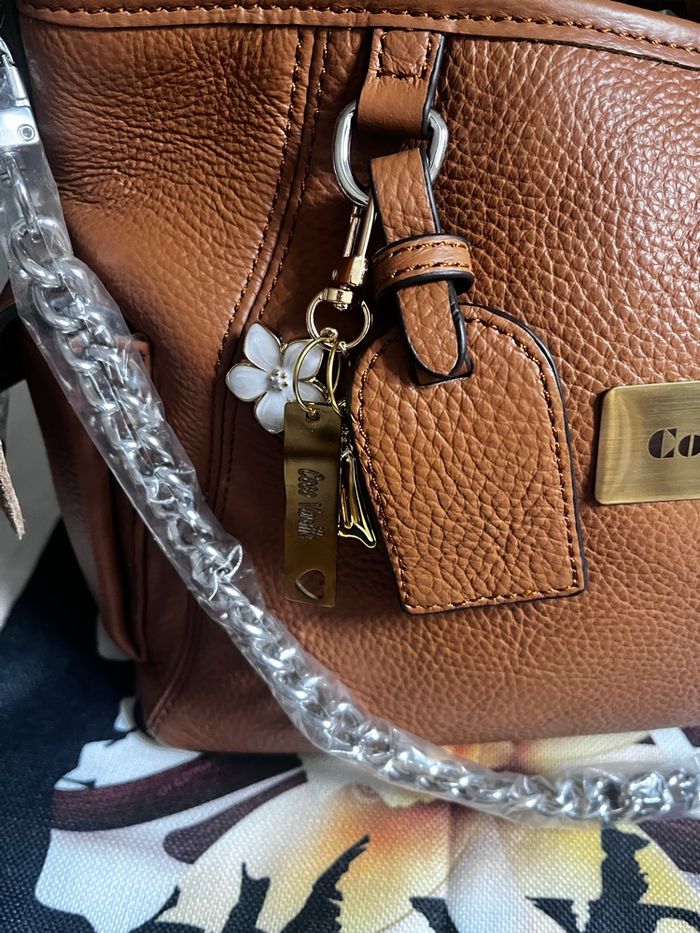 Sac créatrice Coco Vanille cuir 👜 - photo numéro 2