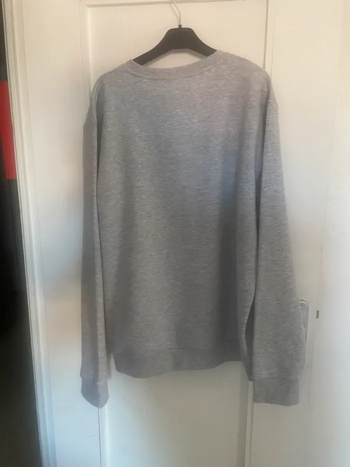 Pull couleur uni gris - photo numéro 4