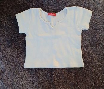 T-shirt blanc Mimi Couette - Taille 6/8 ans