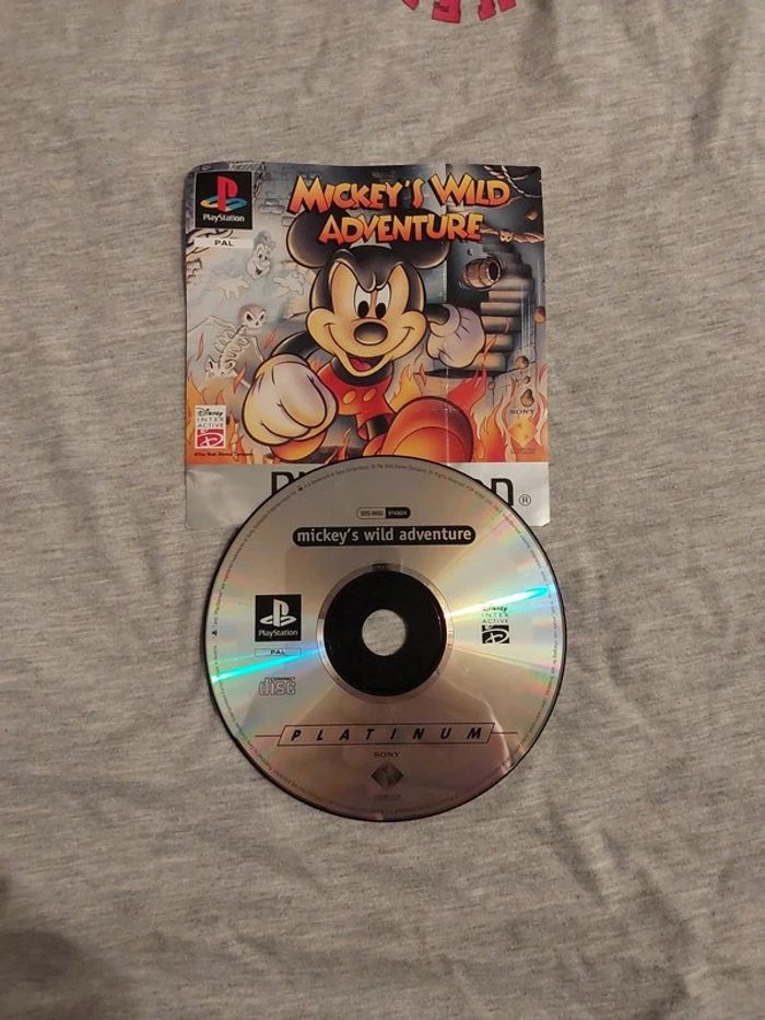 Jeux ps1 mickey's wild aventure