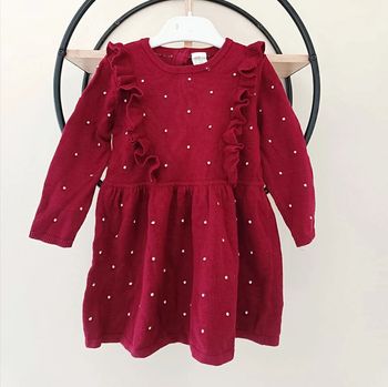 9-12 mois robe pull h&m