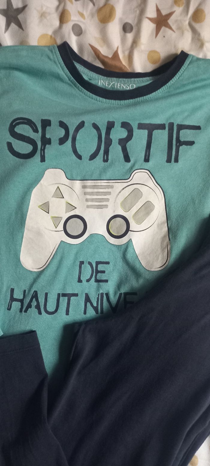 Pyjama coton In Extenso 8 ans - photo numéro 2