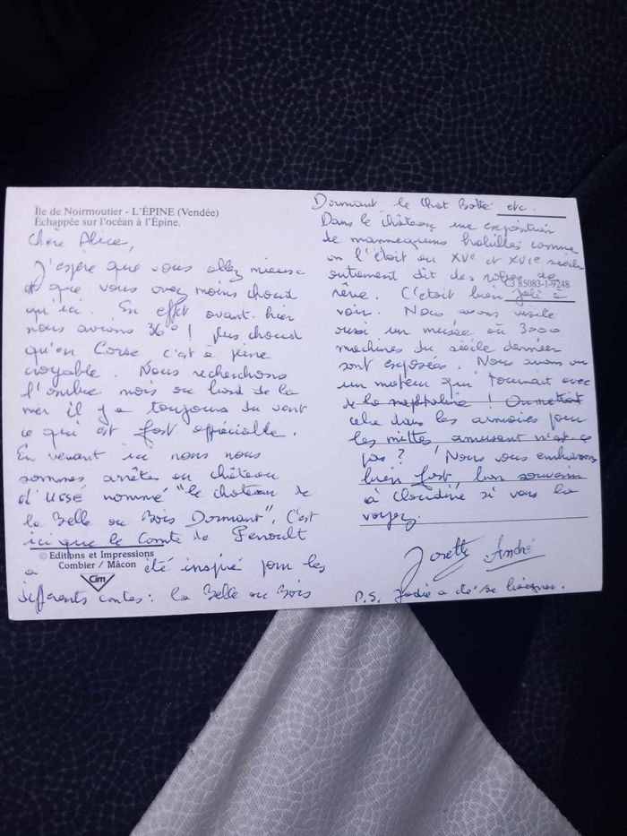 Carte postale de l'île de Noirmoutier - photo numéro 3