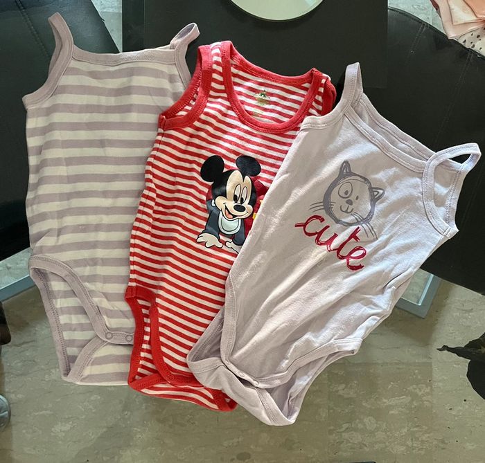 Lot body sans manches