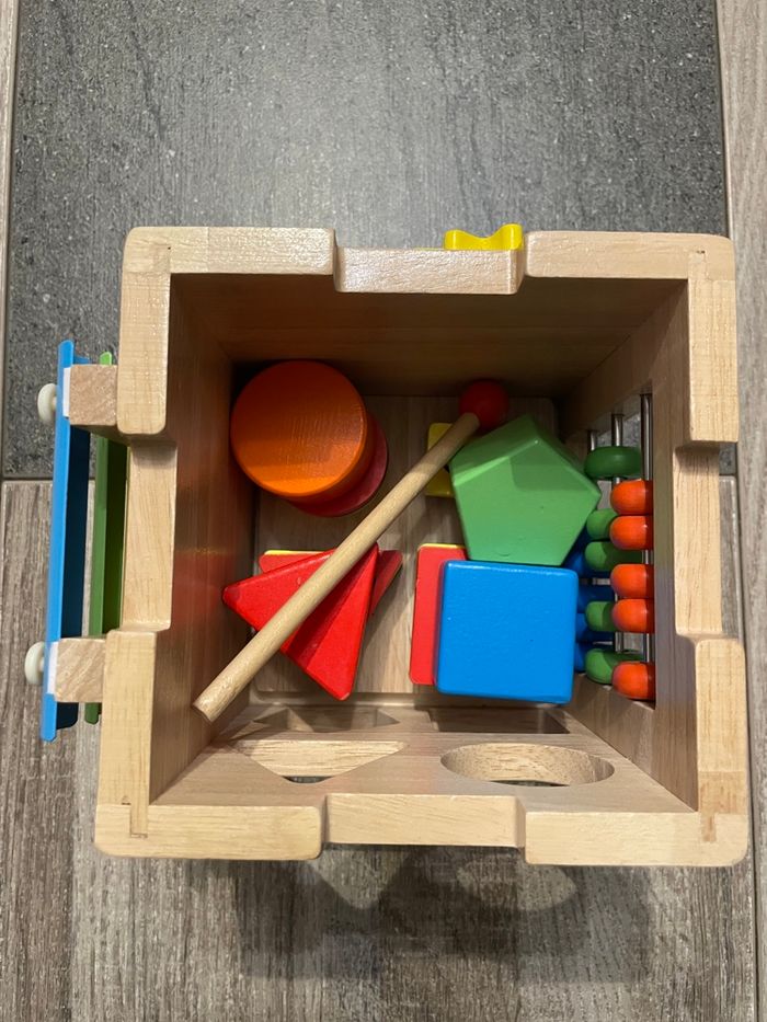 Cube d’activités en bois - photo numéro 4