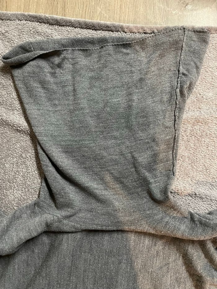 Pull Fin Gris Col Roulé GEMO – Taille M - photo numéro 2