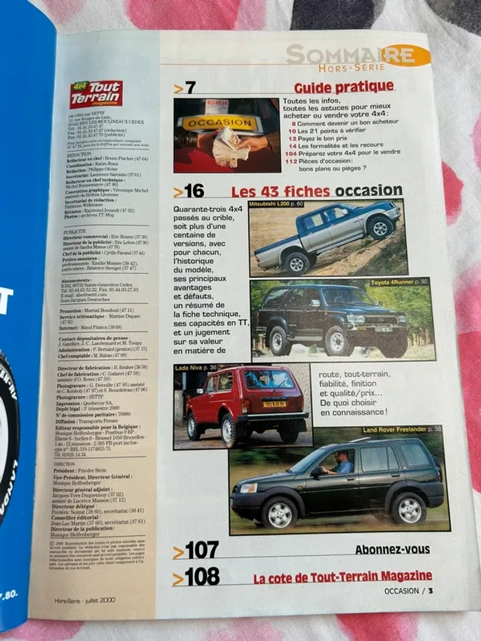 4x4 tout terrain hors série - photo numéro 3