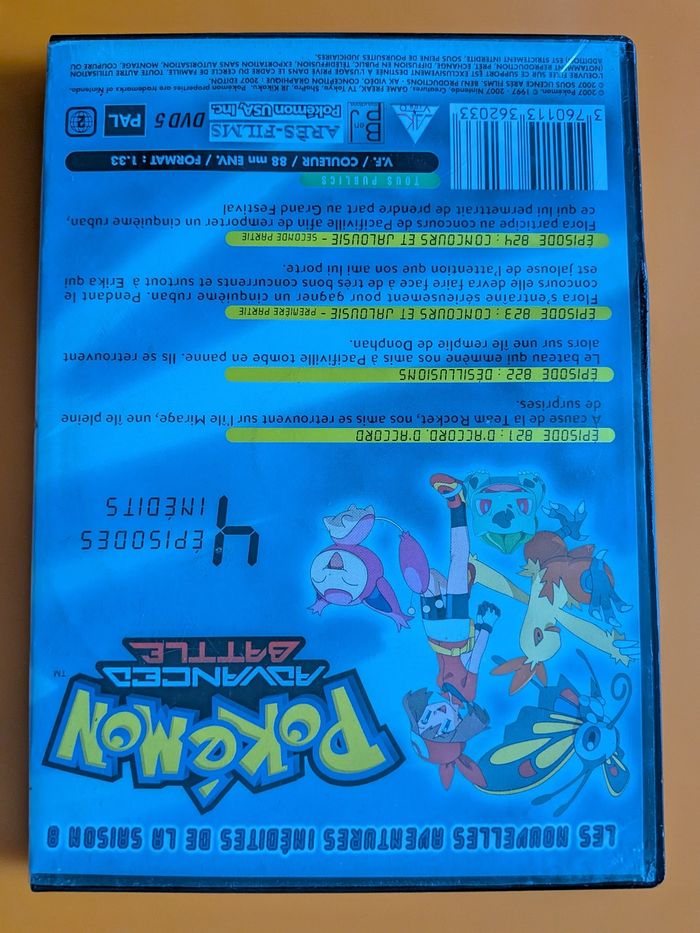 DVD pokemon : Advanced Battle Volume 6 - photo numéro 2
