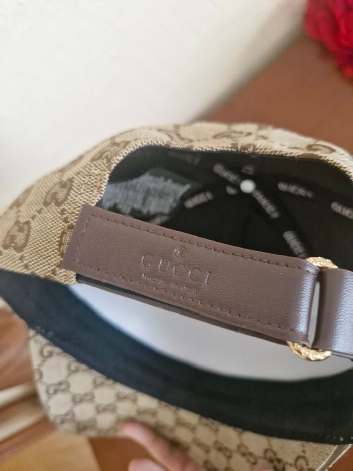 Casquette gucci beige - photo numéro 5