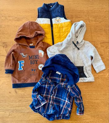 Lot hauts garçon 12 mois