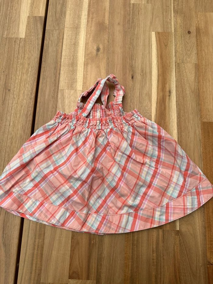 Robe Vichy abricot - photo numéro 2