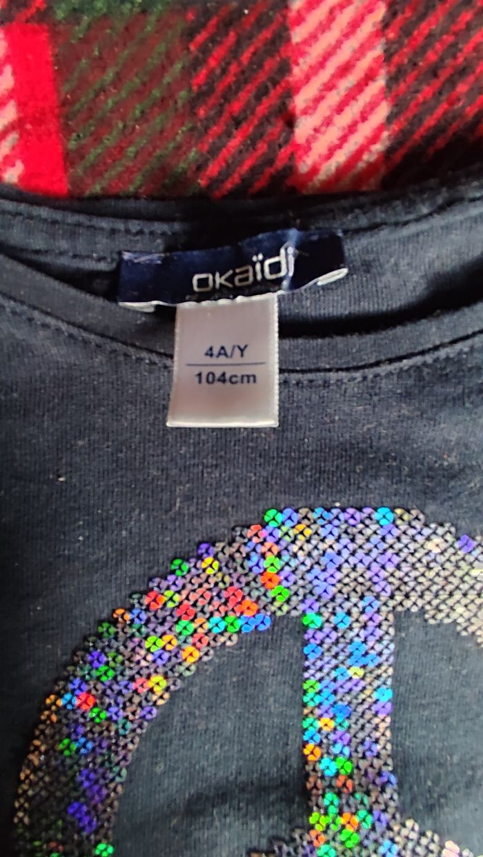 Tee-shirt manches longues garçon Okaïdi - photo numéro 3