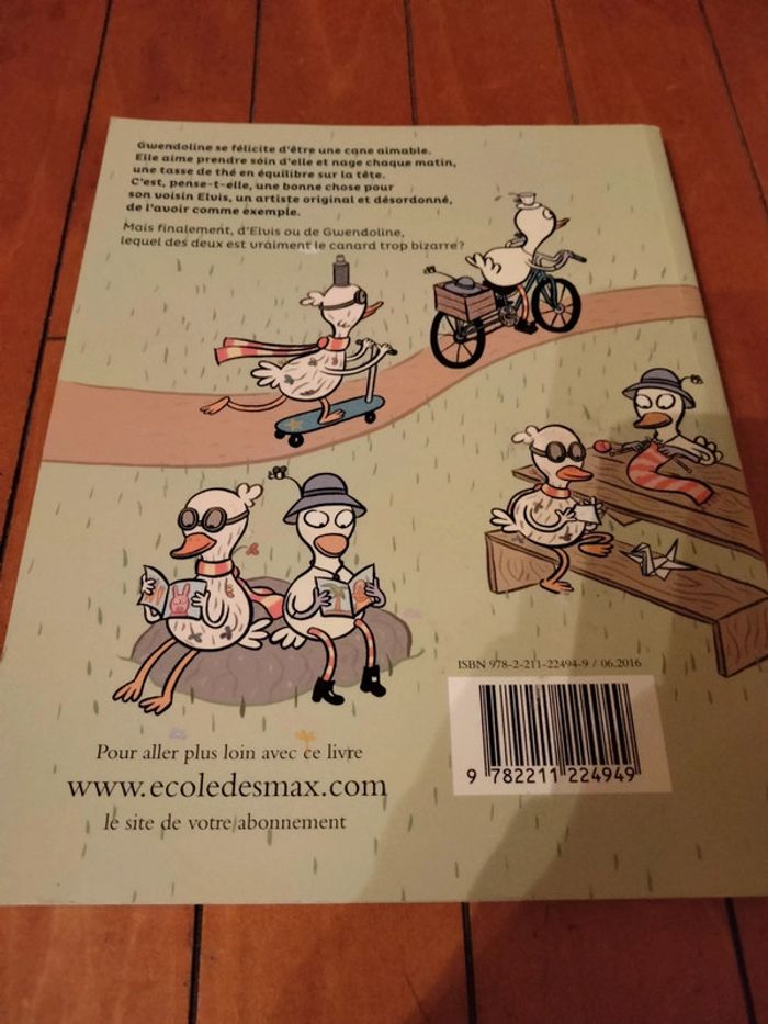 Livre intitulé des canards trop bizarres rue de Sèvres ecoledesmax - photo numéro 2
