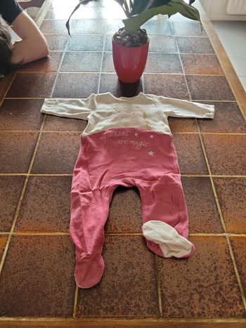 Pyjama grenouillère licorne