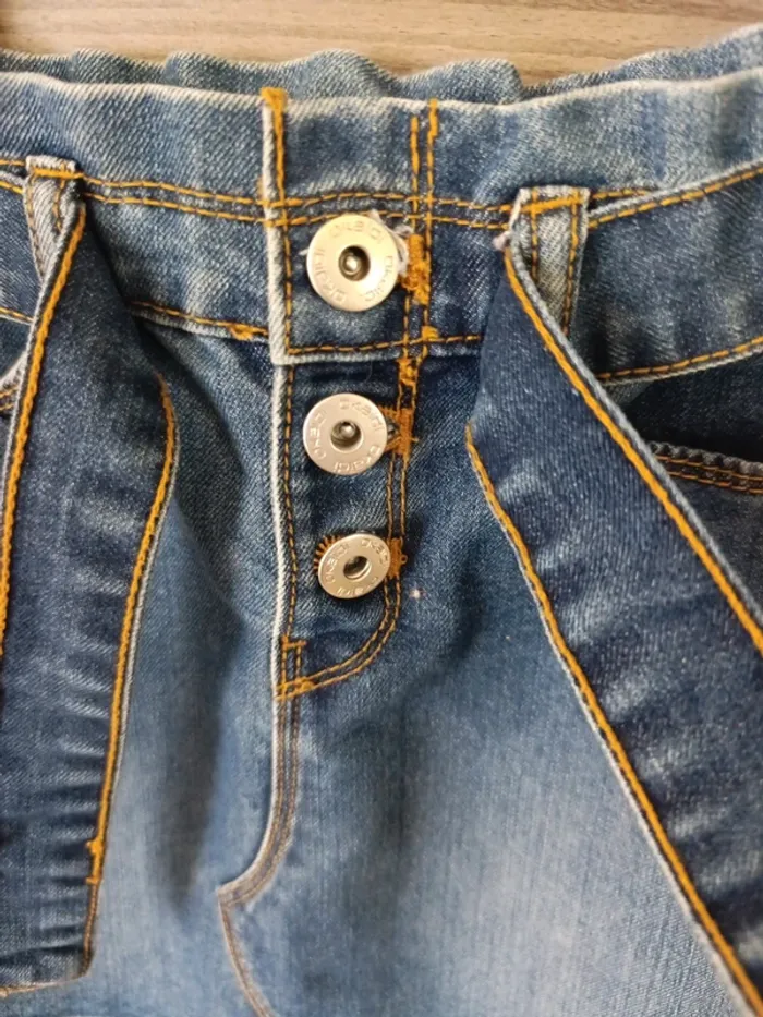 Jupe jeans okaidi 8 ans - photo numéro 3