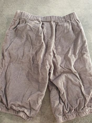 Pantalon velour verbaudet