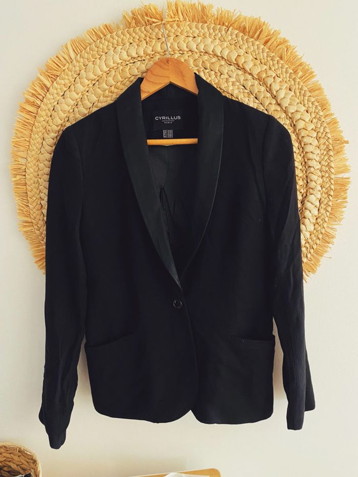 Blazer noir Cyrillus taille 36