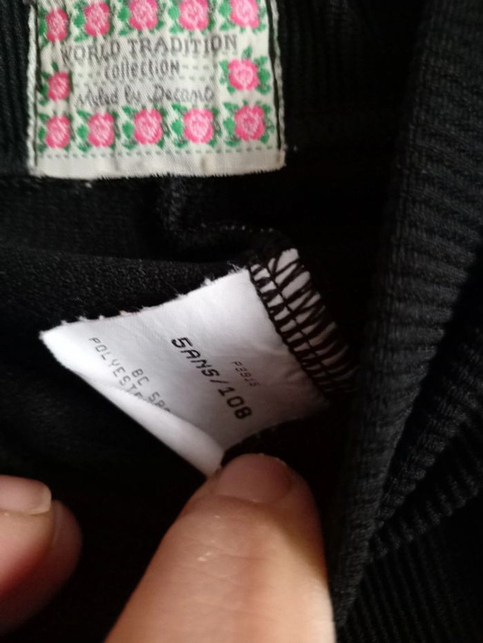Pantalon noire côtelé - photo numéro 4