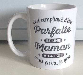 Mug blanc maman 