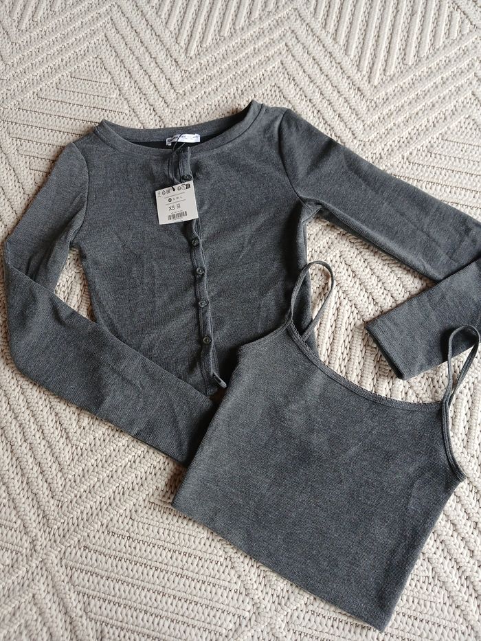 Gilet + débardeur