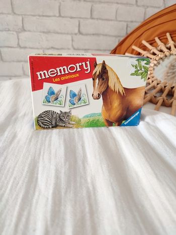 Jeu mémory les animaux