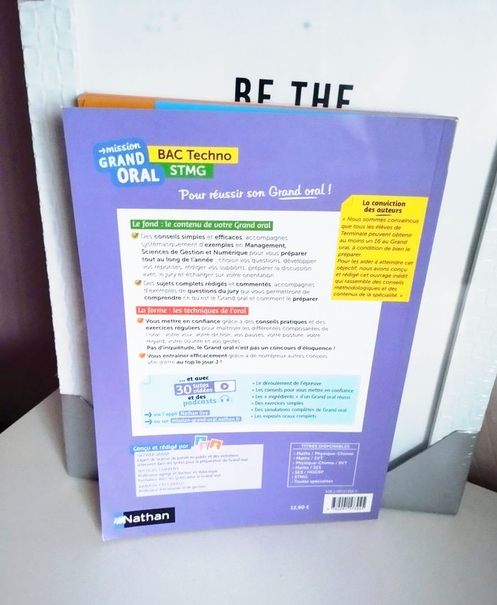 Livre Mission Grand oral STMG - Terminale - Bac 2025 - Epreuve finale Tle Grand oral - photo numéro 6