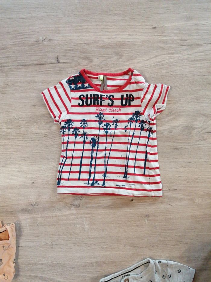 4 tee shirts 18 mois - photo numéro 3