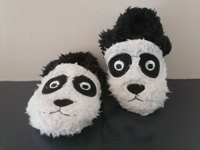 Chaussons panda - photo numéro 2