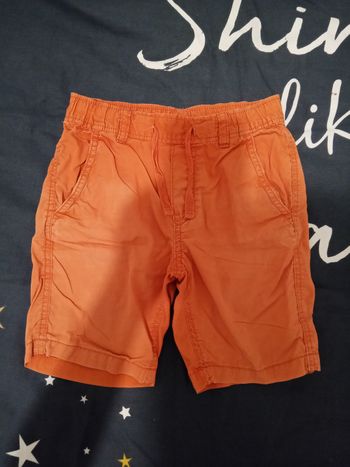 Short "orange" _ 6/7 ans