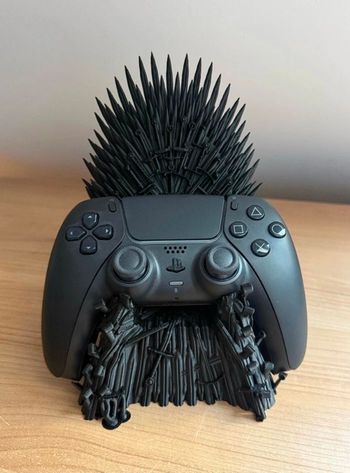 Support Manette Trône d'Épées - Dock Gaming Universel PS5 Xbox Noir
