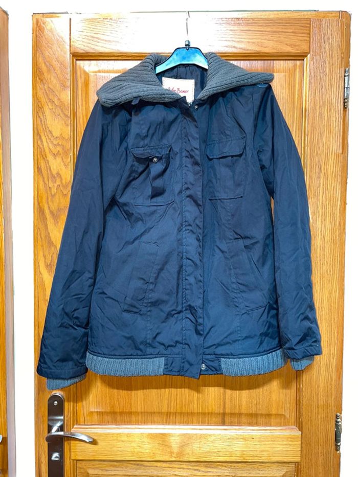 Manteau bleu marine - photo numéro 3