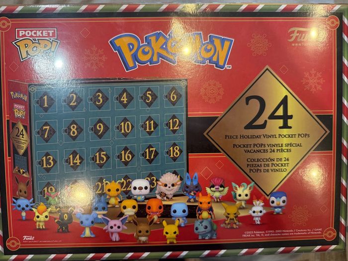 Calendrier de l’avant Pokémon Funko Pop - photo numéro 2