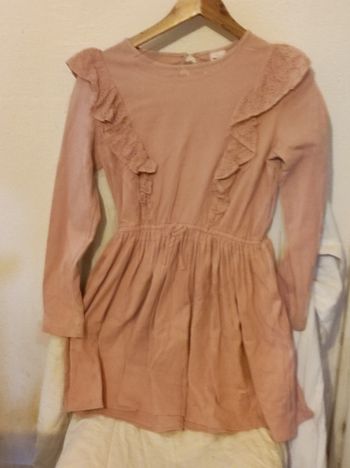 Robe hiver rose