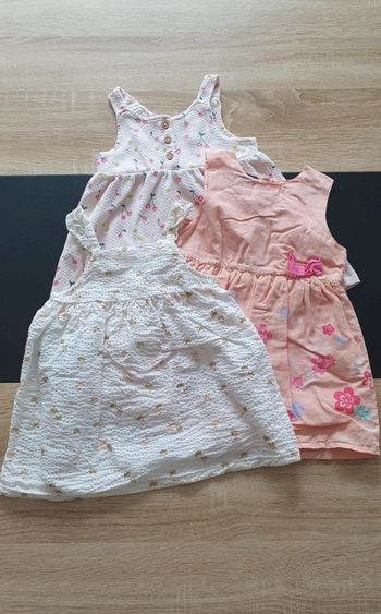 Lot de 3 robes légère 9 mois