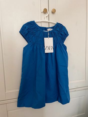 Robe zara neuve bleu 2 3 ans