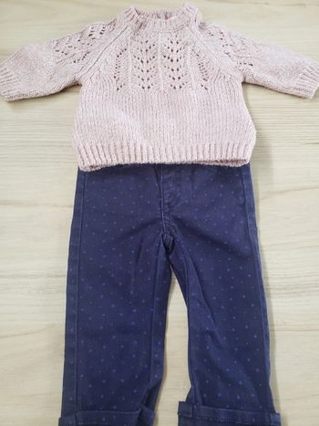 Ensemble fille 6mois