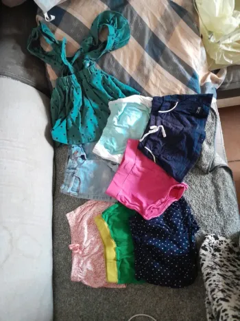 Lot 7 short et 1 jupe 18/24 mois